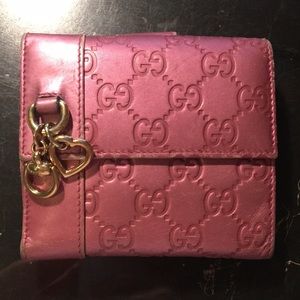 Gucci Wallet Guccissima Pink Monogram